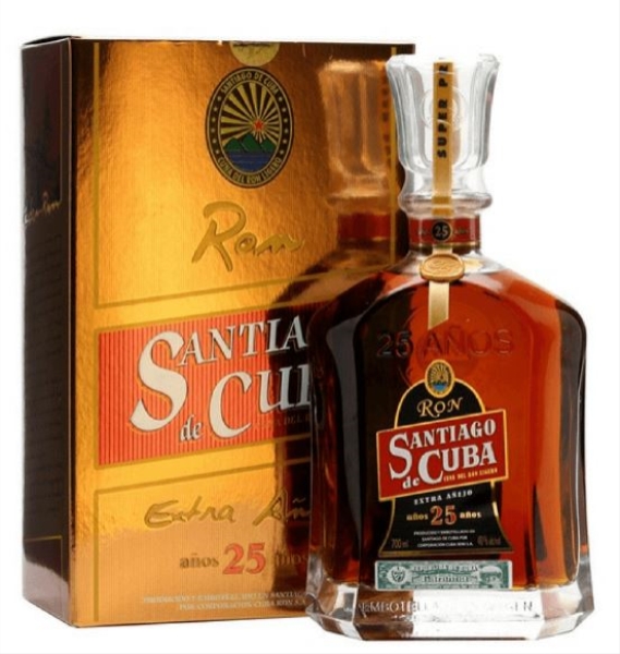 Image sur Santiago de Cuba 25 Years 40° 0.7L